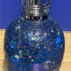 Elegant Blue Mosaic Fragrance Lamp